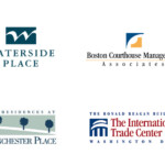 Logos designed for a real estate management company promoting their real estate projects to prospective tenants and buyers. Real Estate Logos